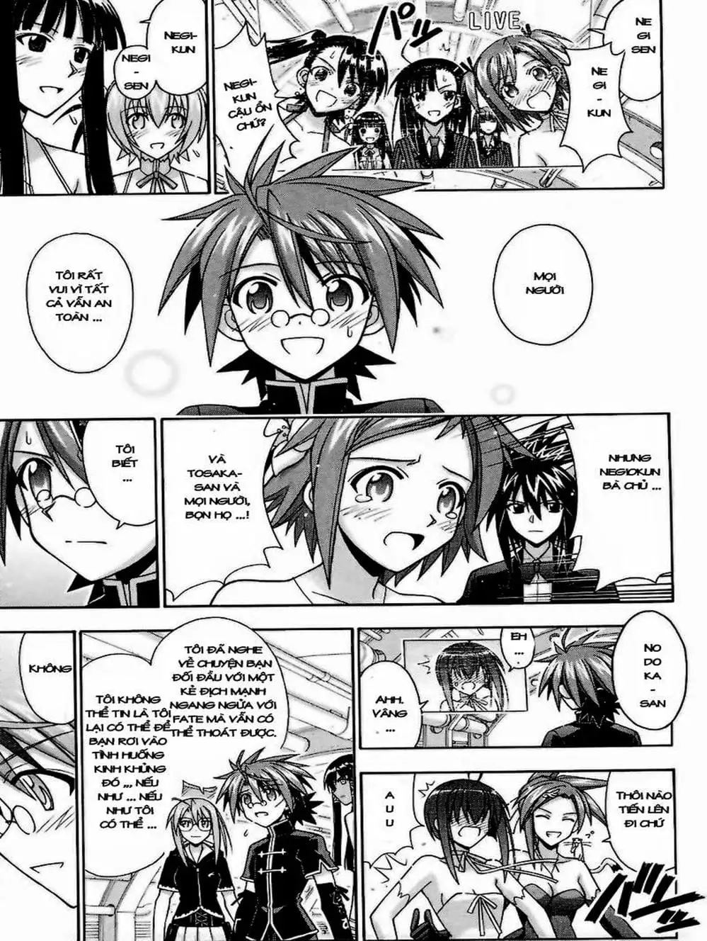 Truyện Tranh Pháp Sư Tí Hon Negima - Mahou Sensei Negima! trang 10