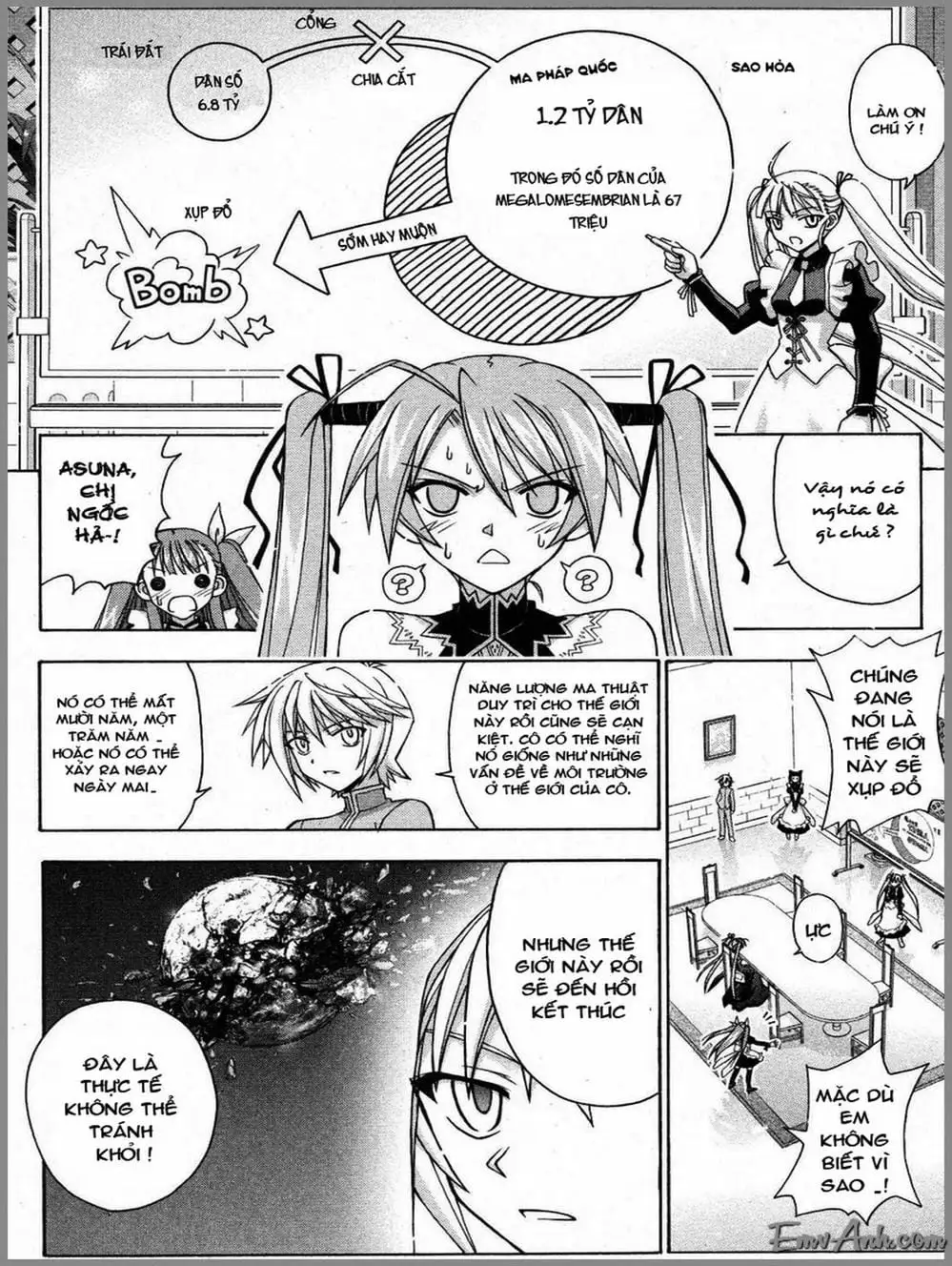 Truyện Tranh Pháp Sư Tí Hon Negima - Mahou Sensei Negima! trang 10