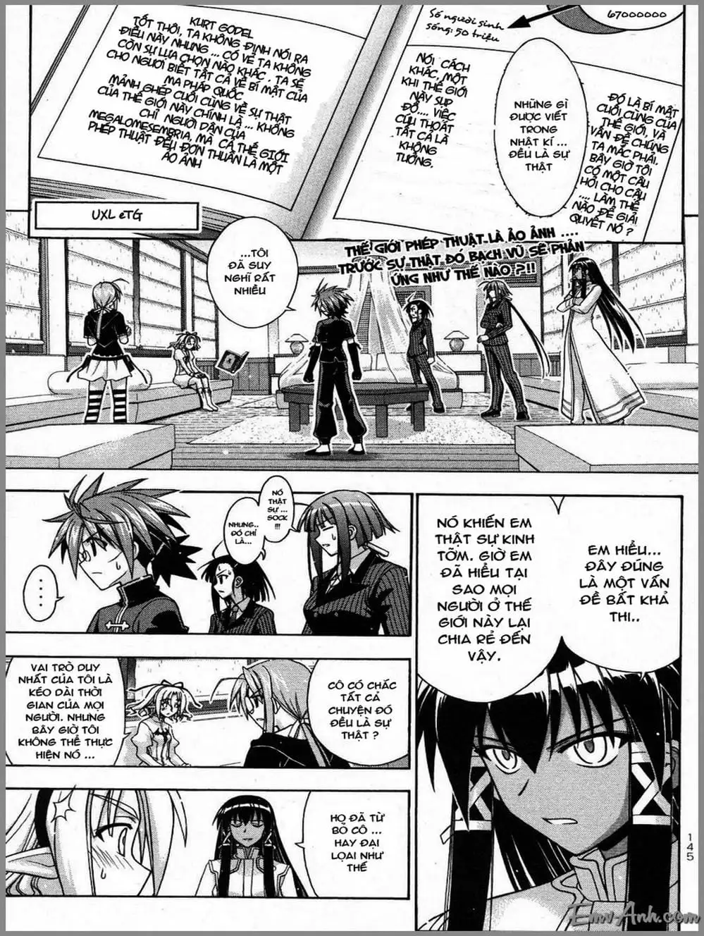 Truyện Tranh Pháp Sư Tí Hon Negima - Mahou Sensei Negima! trang 10