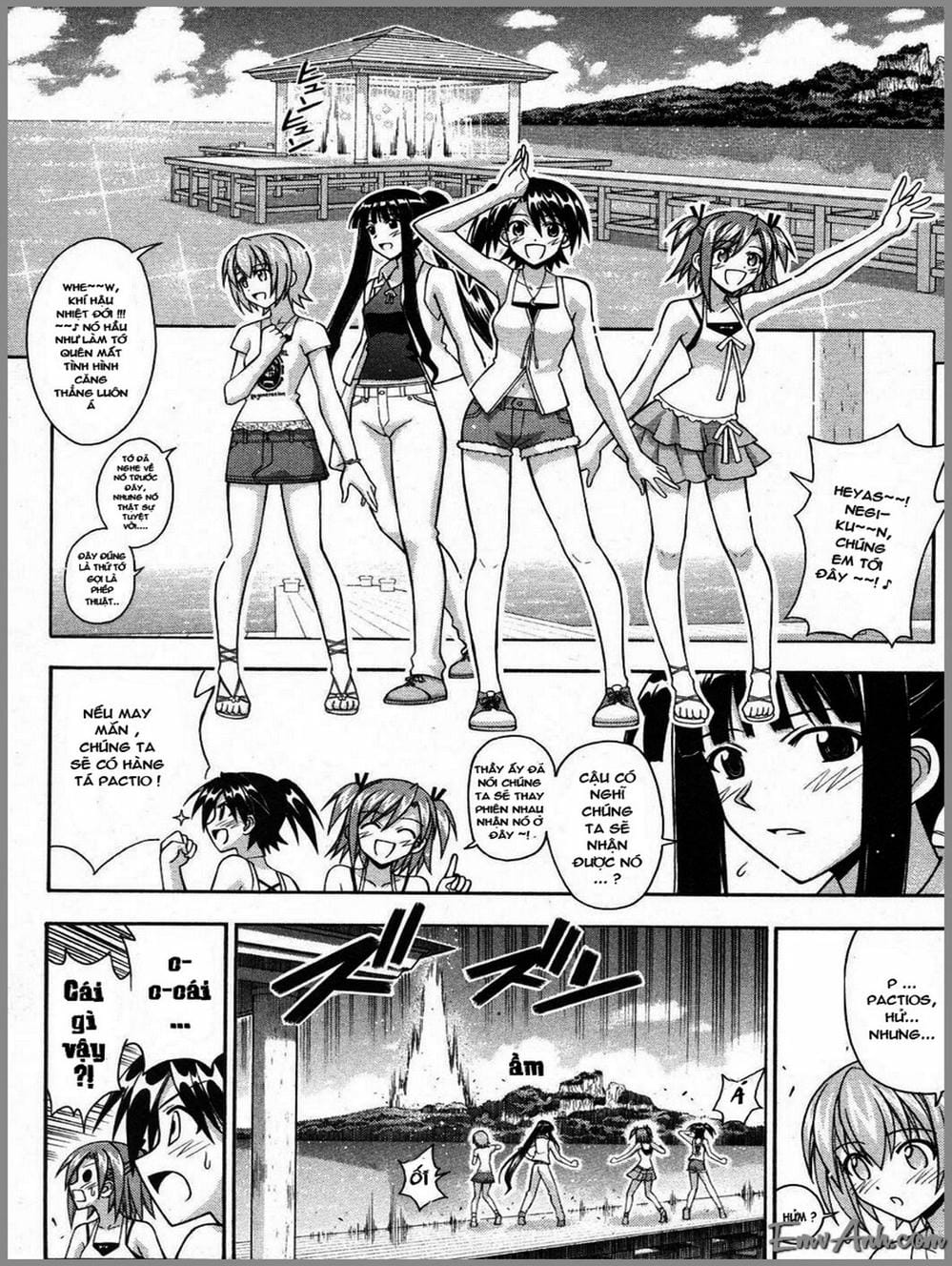 Truyện Tranh Pháp Sư Tí Hon Negima - Mahou Sensei Negima! trang 10