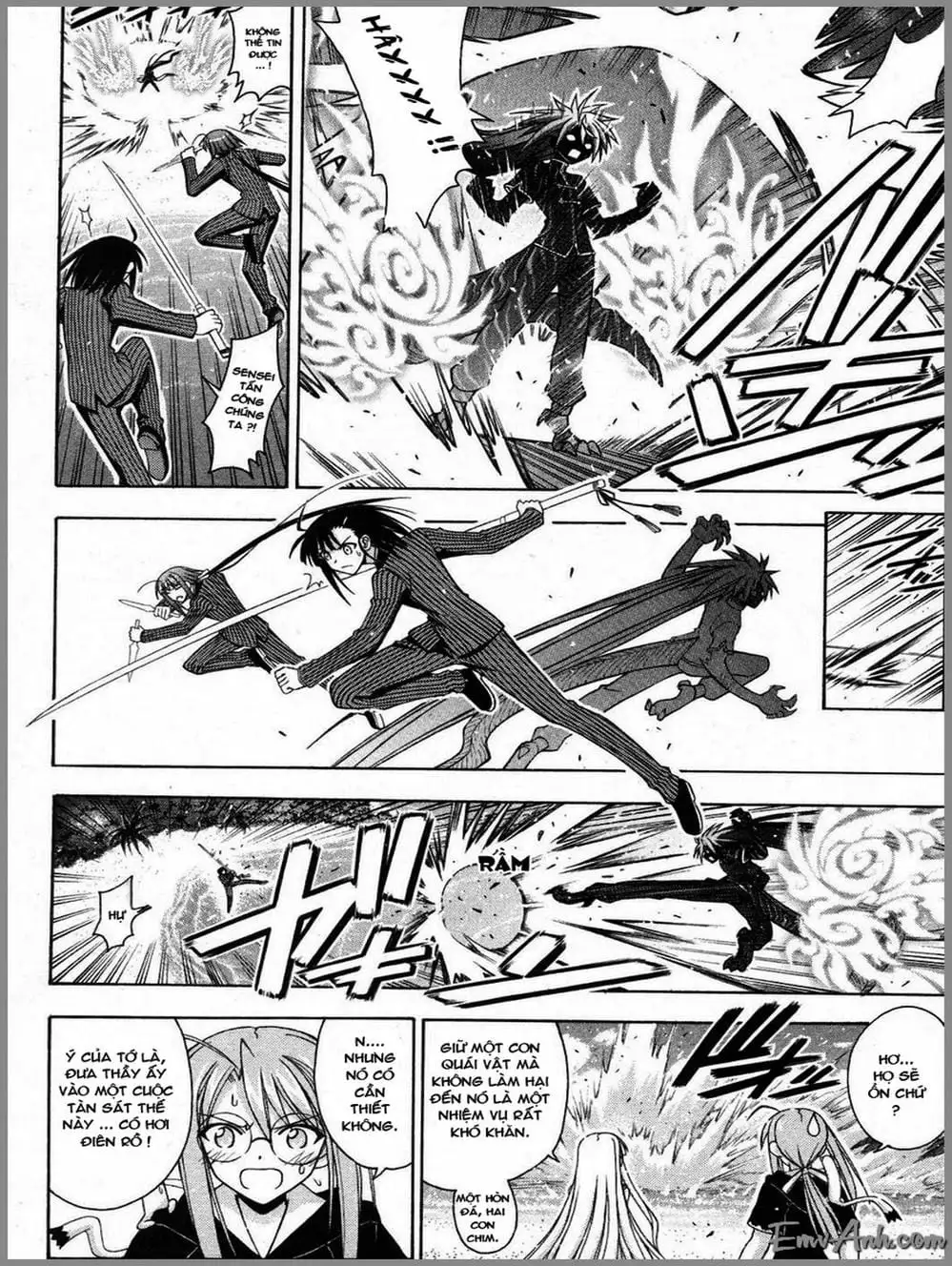 Truyện Tranh Pháp Sư Tí Hon Negima - Mahou Sensei Negima! trang 10