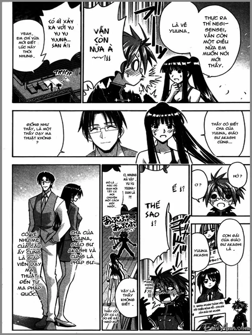 Truyện Tranh Pháp Sư Tí Hon Negima - Mahou Sensei Negima! trang 10