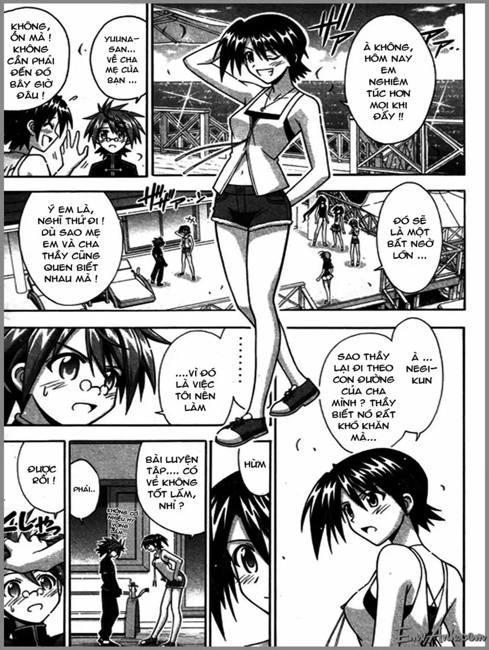 Truyện Tranh Pháp Sư Tí Hon Negima - Mahou Sensei Negima! trang 10