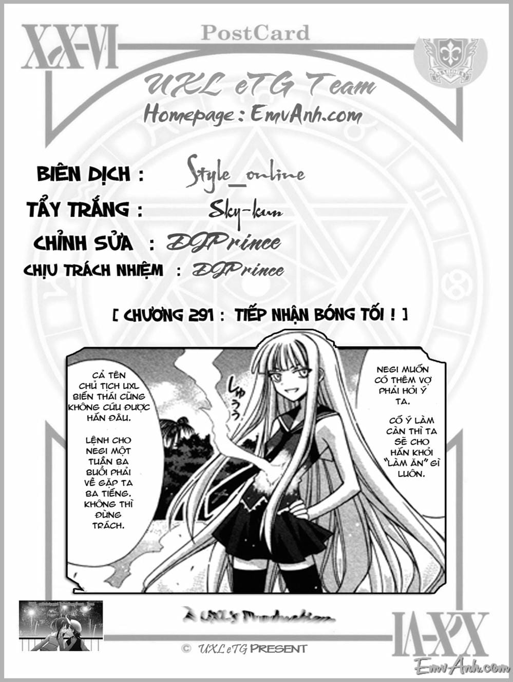 Truyện Tranh Pháp Sư Tí Hon Negima - Mahou Sensei Negima! trang 10