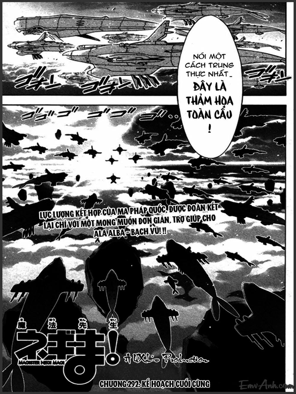 Truyện Tranh Pháp Sư Tí Hon Negima - Mahou Sensei Negima! trang 10