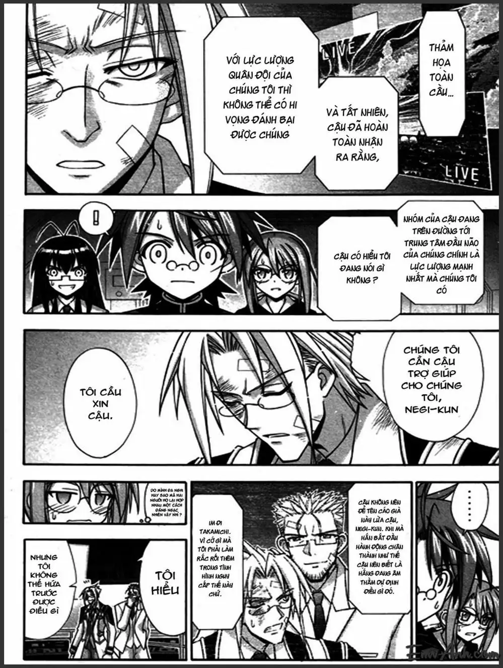 Truyện Tranh Pháp Sư Tí Hon Negima - Mahou Sensei Negima! trang 10