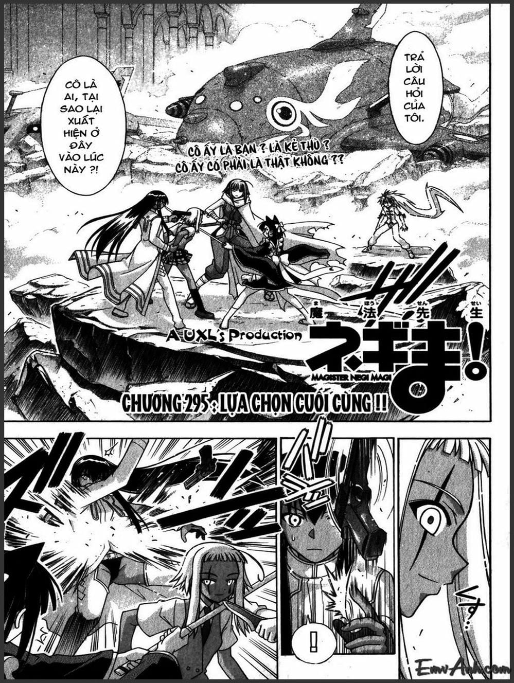 Truyện Tranh Pháp Sư Tí Hon Negima - Mahou Sensei Negima! trang 10