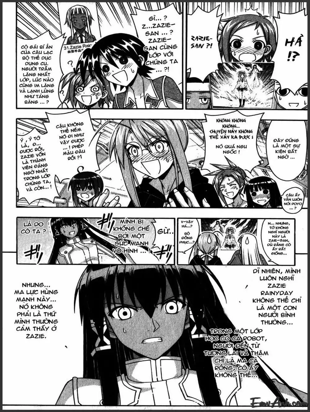 Truyện Tranh Pháp Sư Tí Hon Negima - Mahou Sensei Negima! trang 10