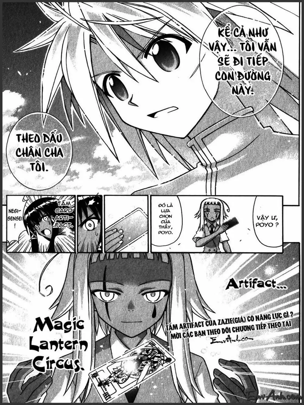 Truyện Tranh Pháp Sư Tí Hon Negima - Mahou Sensei Negima! trang 10