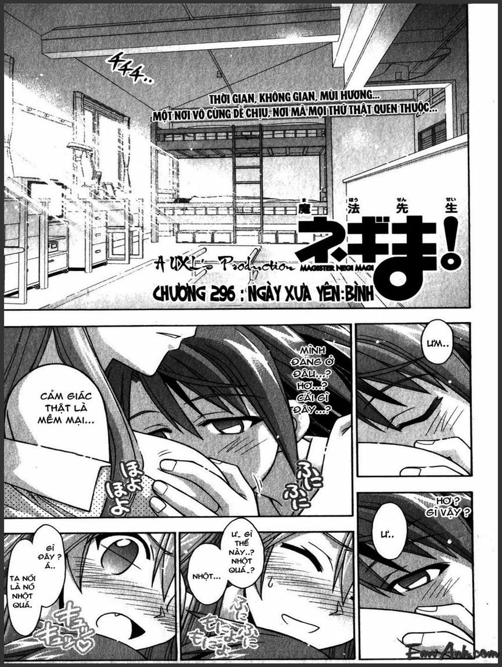 Truyện Tranh Pháp Sư Tí Hon Negima - Mahou Sensei Negima! trang 10