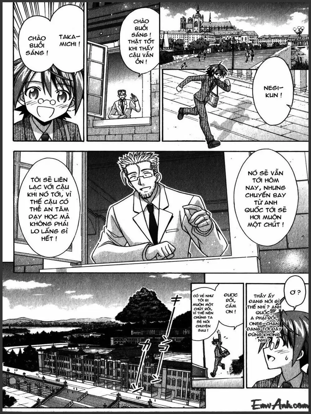 Truyện Tranh Pháp Sư Tí Hon Negima - Mahou Sensei Negima! trang 10