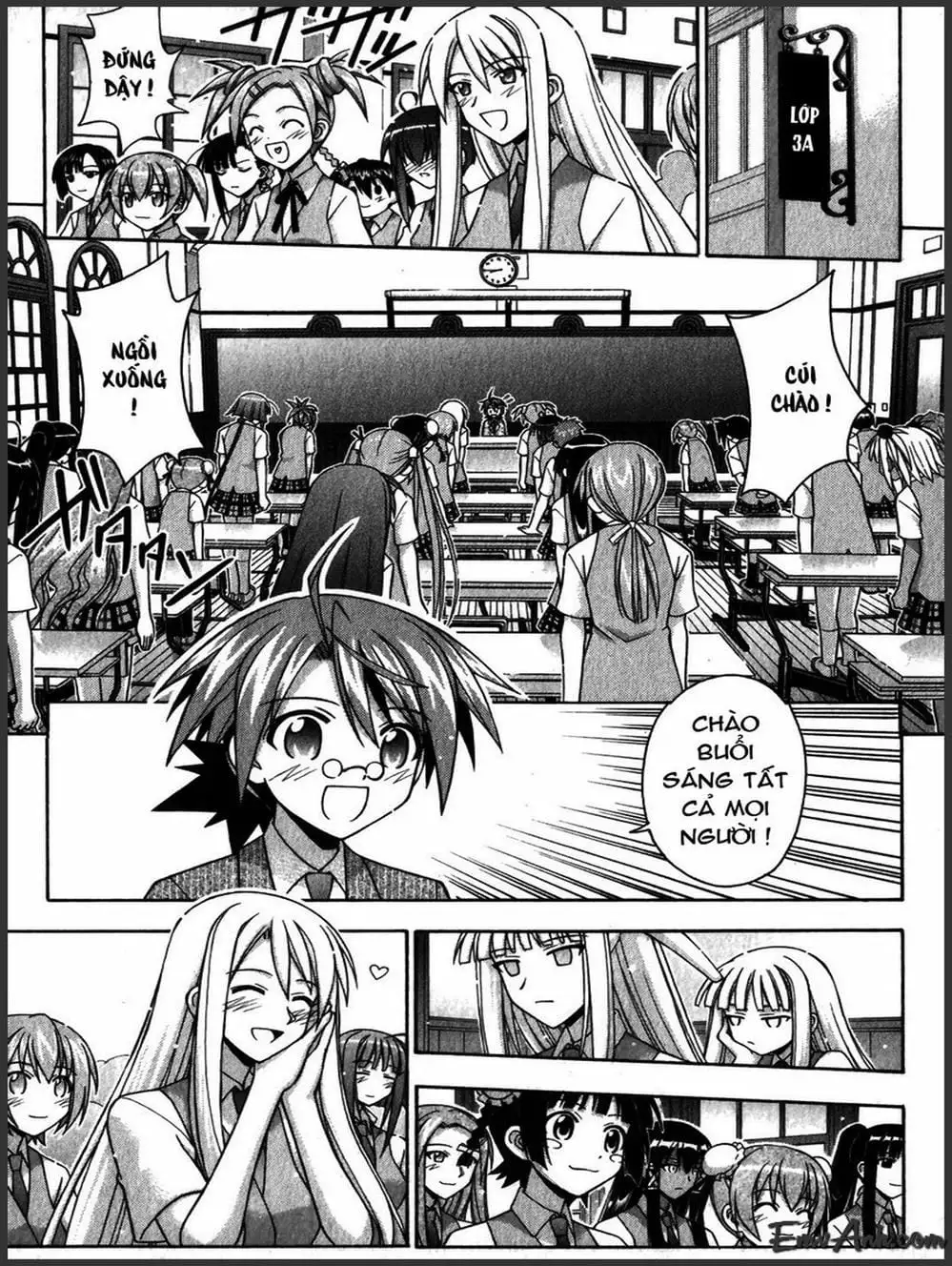 Truyện Tranh Pháp Sư Tí Hon Negima - Mahou Sensei Negima! trang 10