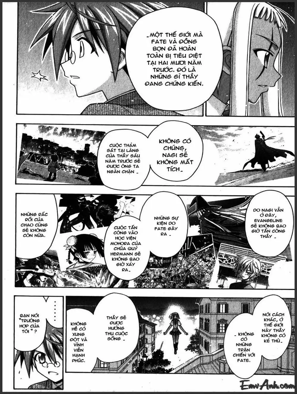 Truyện Tranh Pháp Sư Tí Hon Negima - Mahou Sensei Negima! trang 10