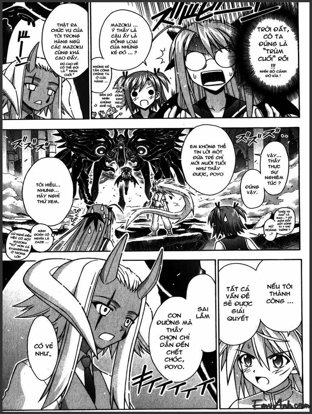 Truyện Tranh Pháp Sư Tí Hon Negima - Mahou Sensei Negima! trang 10