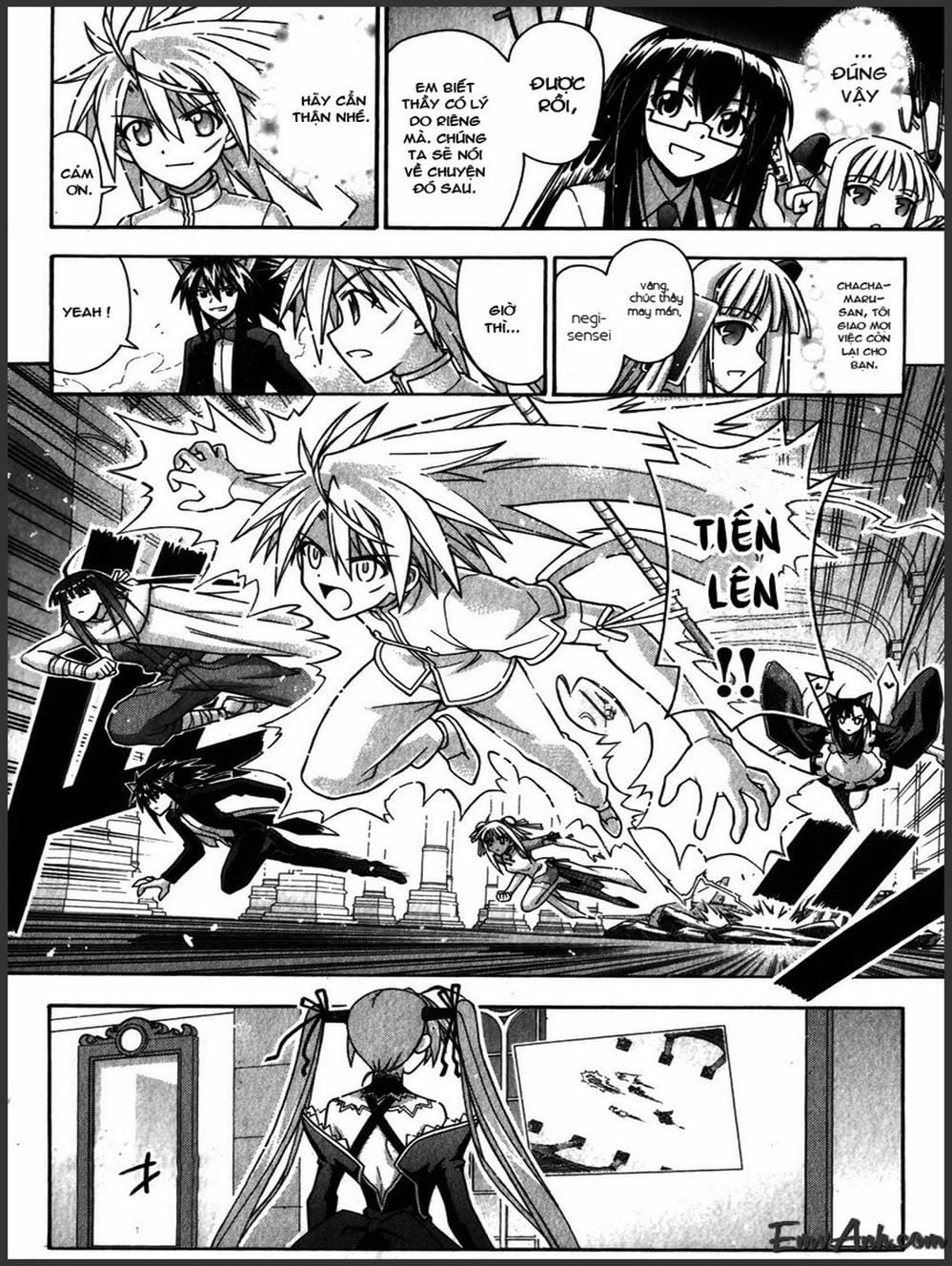 Truyện Tranh Pháp Sư Tí Hon Negima - Mahou Sensei Negima! trang 10