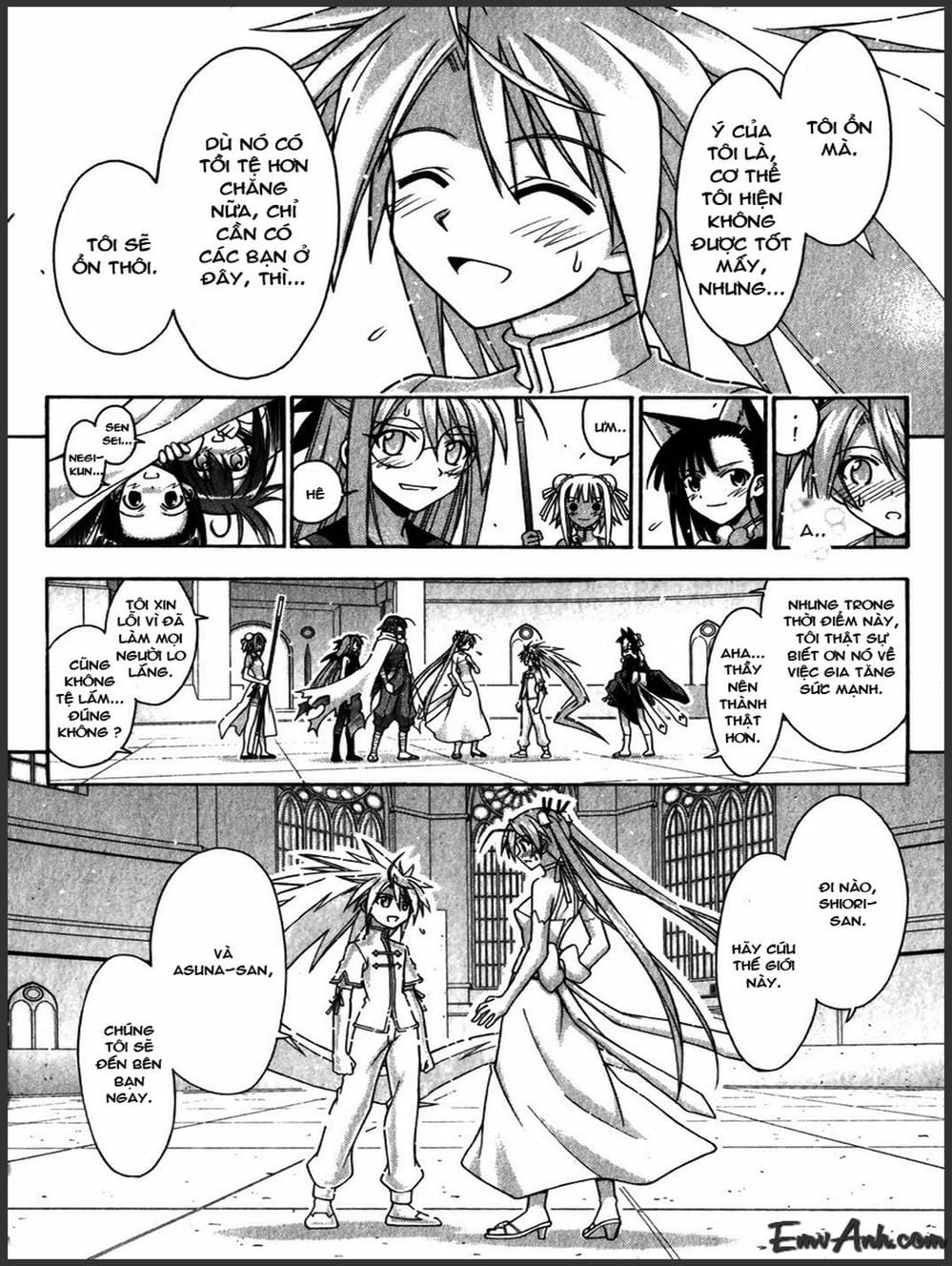 Truyện Tranh Pháp Sư Tí Hon Negima - Mahou Sensei Negima! trang 10