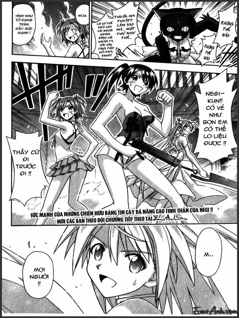 Truyện Tranh Pháp Sư Tí Hon Negima - Mahou Sensei Negima! trang 10