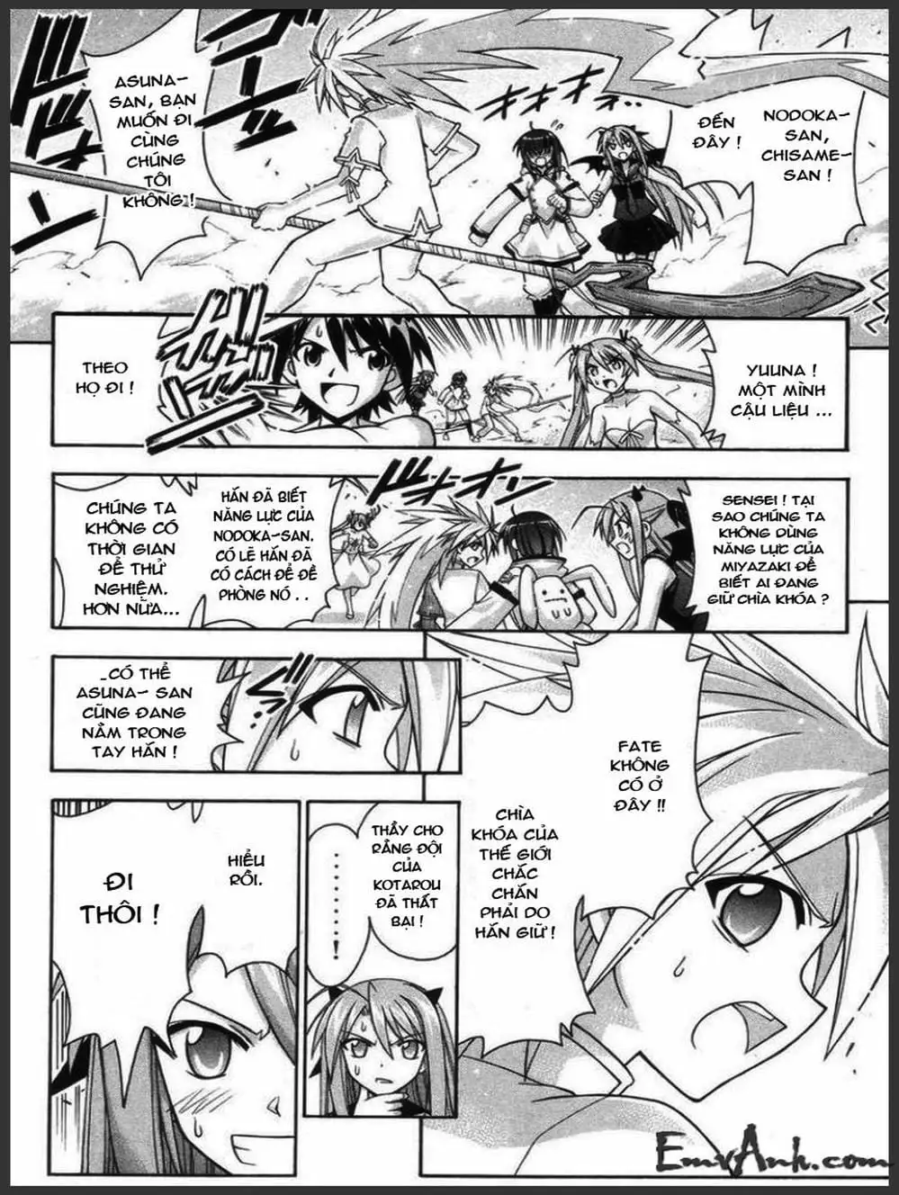 Truyện Tranh Pháp Sư Tí Hon Negima - Mahou Sensei Negima! trang 10