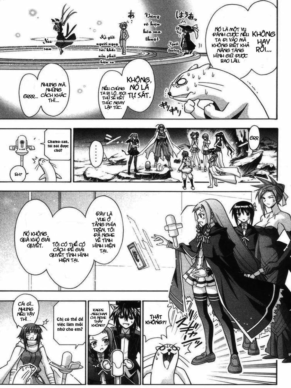 Truyện Tranh Pháp Sư Tí Hon Negima - Mahou Sensei Negima! trang 10