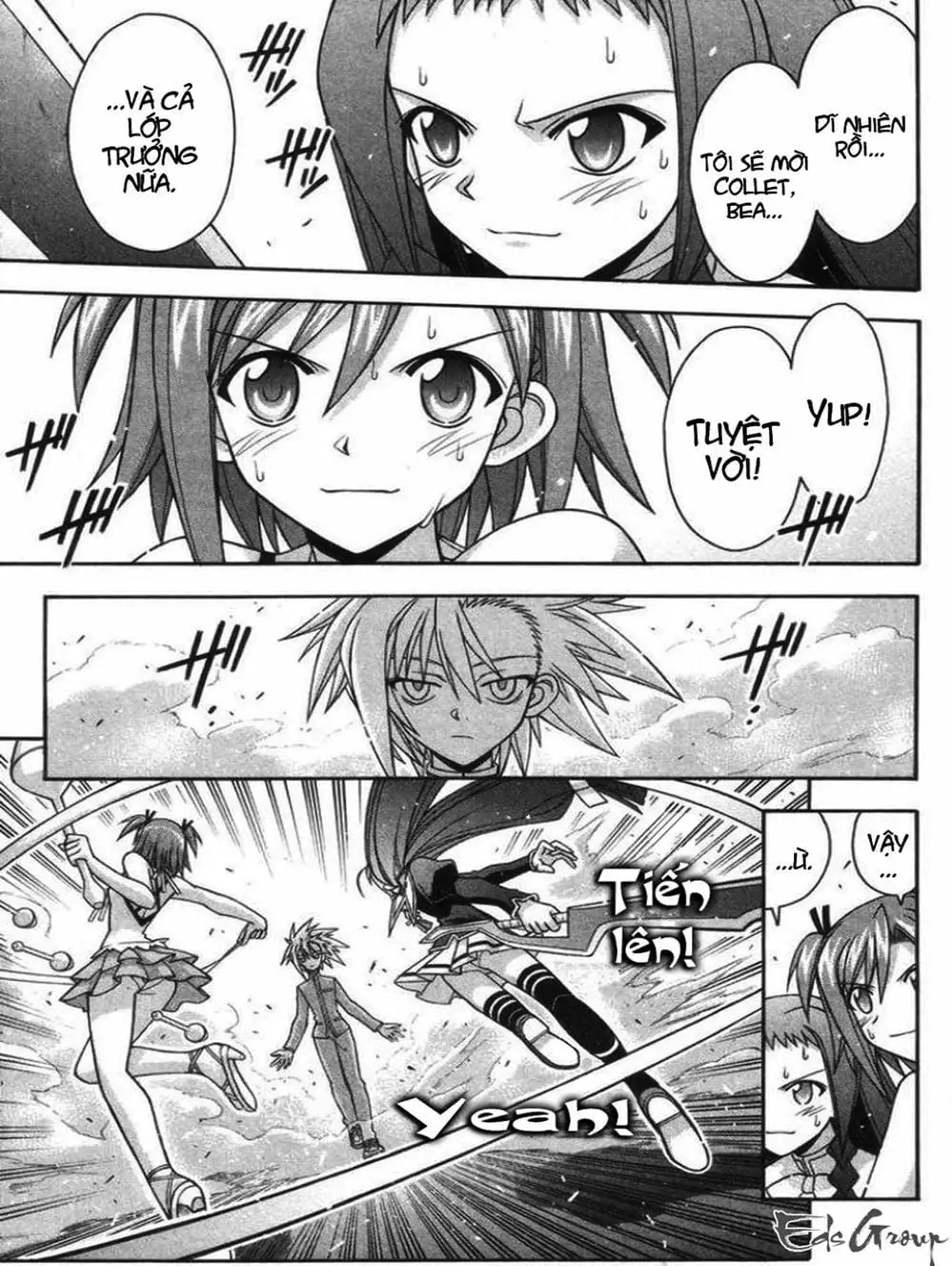 Truyện Tranh Pháp Sư Tí Hon Negima - Mahou Sensei Negima! trang 10