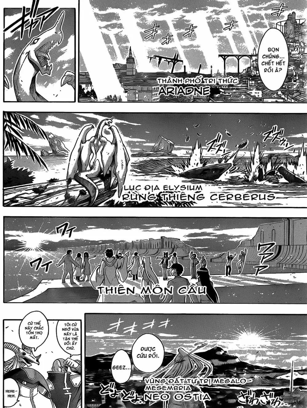 Truyện Tranh Pháp Sư Tí Hon Negima - Mahou Sensei Negima! trang 10