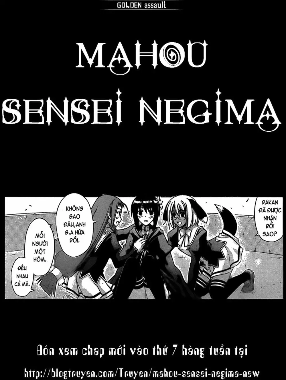 Truyện Tranh Pháp Sư Tí Hon Negima - Mahou Sensei Negima! trang 10