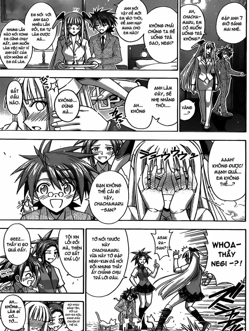 Truyện Tranh Pháp Sư Tí Hon Negima - Mahou Sensei Negima! trang 10