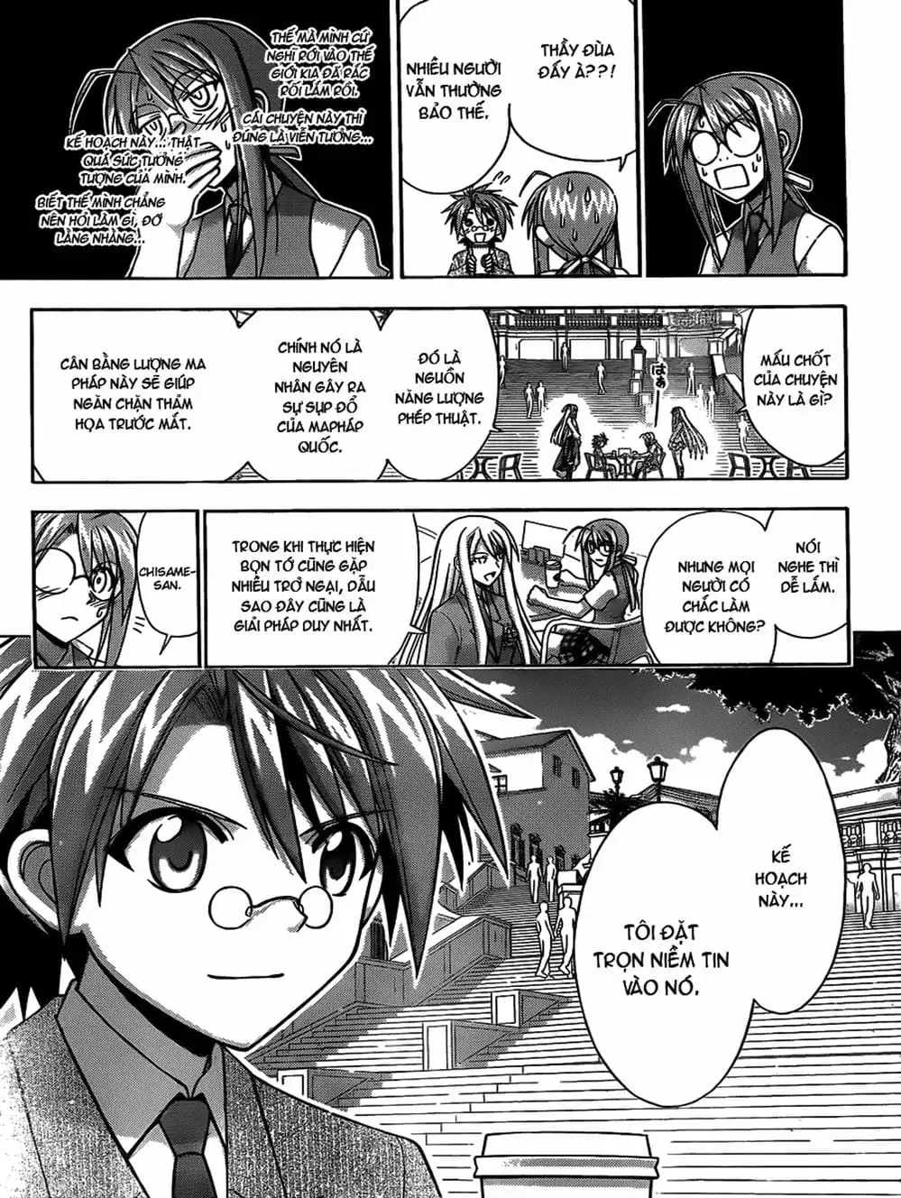 Truyện Tranh Pháp Sư Tí Hon Negima - Mahou Sensei Negima! trang 10