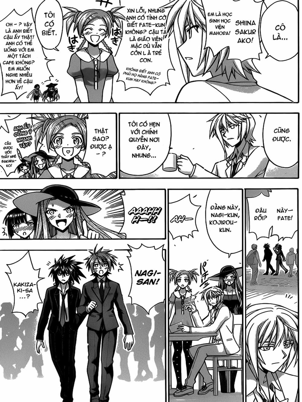 Truyện Tranh Pháp Sư Tí Hon Negima - Mahou Sensei Negima! trang 10