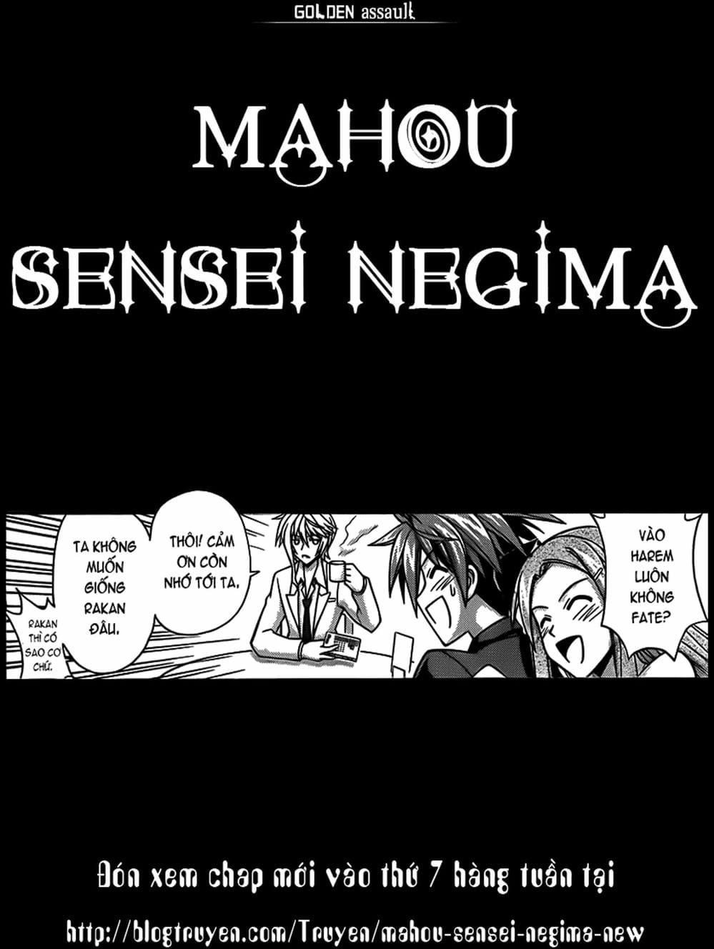 Truyện Tranh Pháp Sư Tí Hon Negima - Mahou Sensei Negima! trang 10