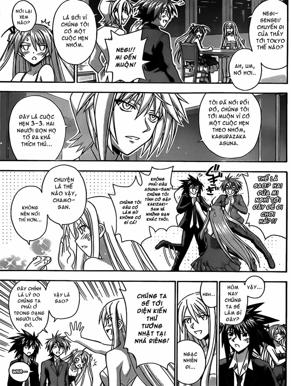 Truyện Tranh Pháp Sư Tí Hon Negima - Mahou Sensei Negima! trang 10