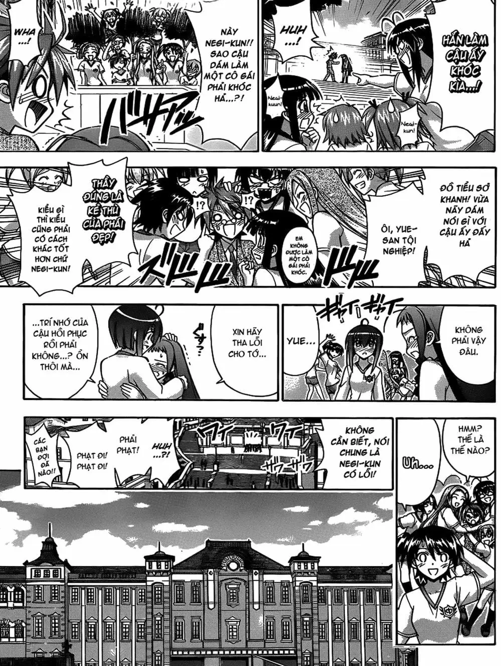 Truyện Tranh Pháp Sư Tí Hon Negima - Mahou Sensei Negima! trang 10