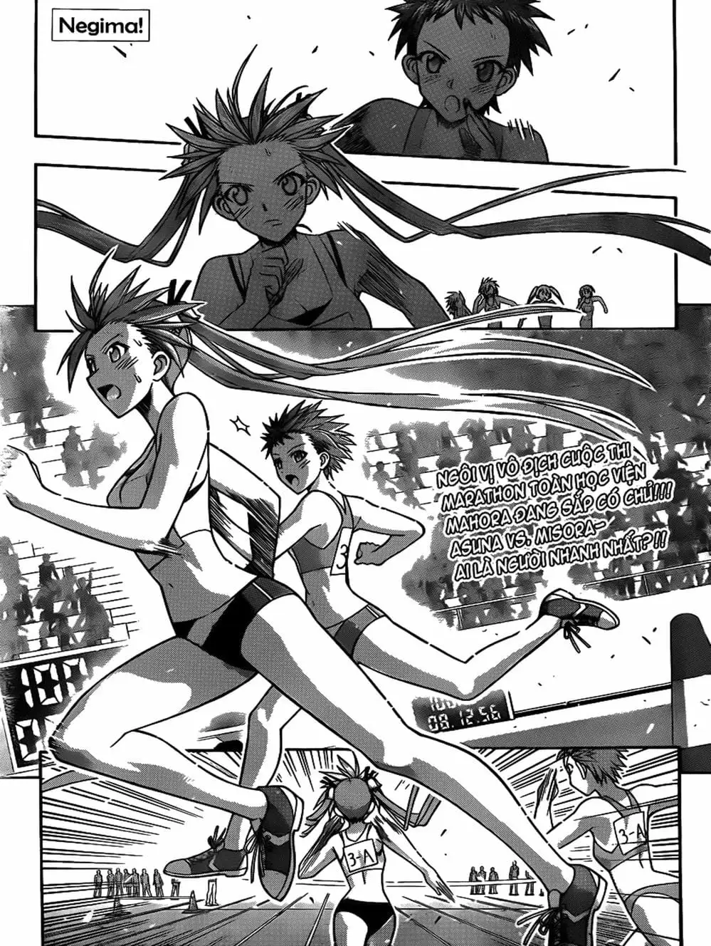 Truyện Tranh Pháp Sư Tí Hon Negima - Mahou Sensei Negima! trang 10