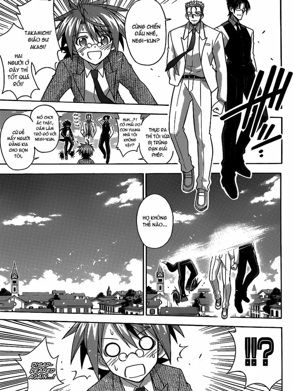 Truyện Tranh Pháp Sư Tí Hon Negima - Mahou Sensei Negima! trang 10