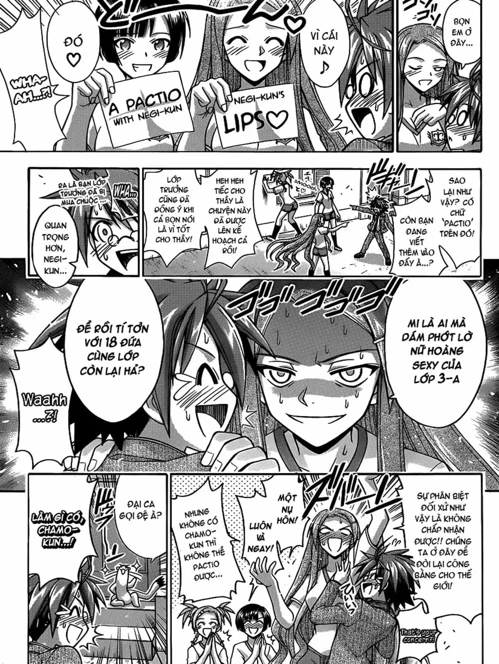 Truyện Tranh Pháp Sư Tí Hon Negima - Mahou Sensei Negima! trang 10