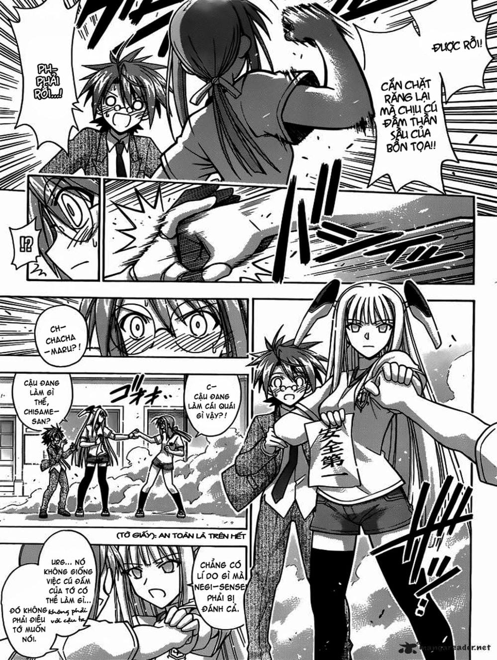 Truyện Tranh Pháp Sư Tí Hon Negima - Mahou Sensei Negima! trang 10