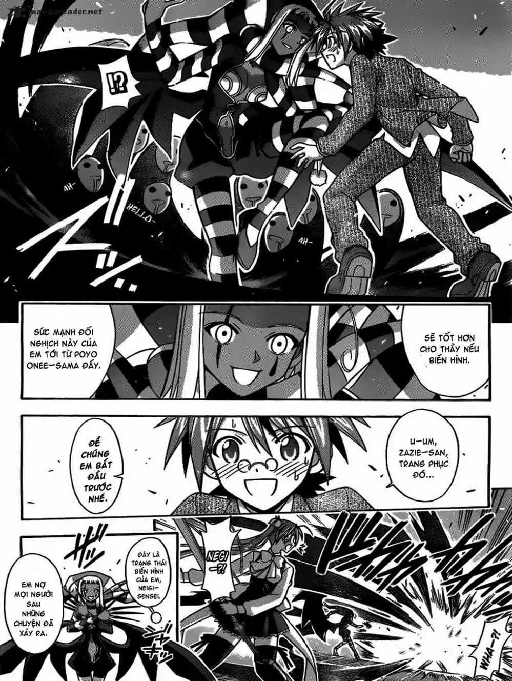 Truyện Tranh Pháp Sư Tí Hon Negima - Mahou Sensei Negima! trang 10