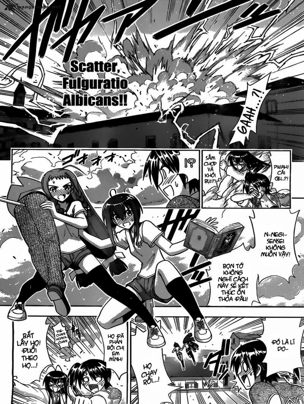 Truyện Tranh Pháp Sư Tí Hon Negima - Mahou Sensei Negima! trang 10