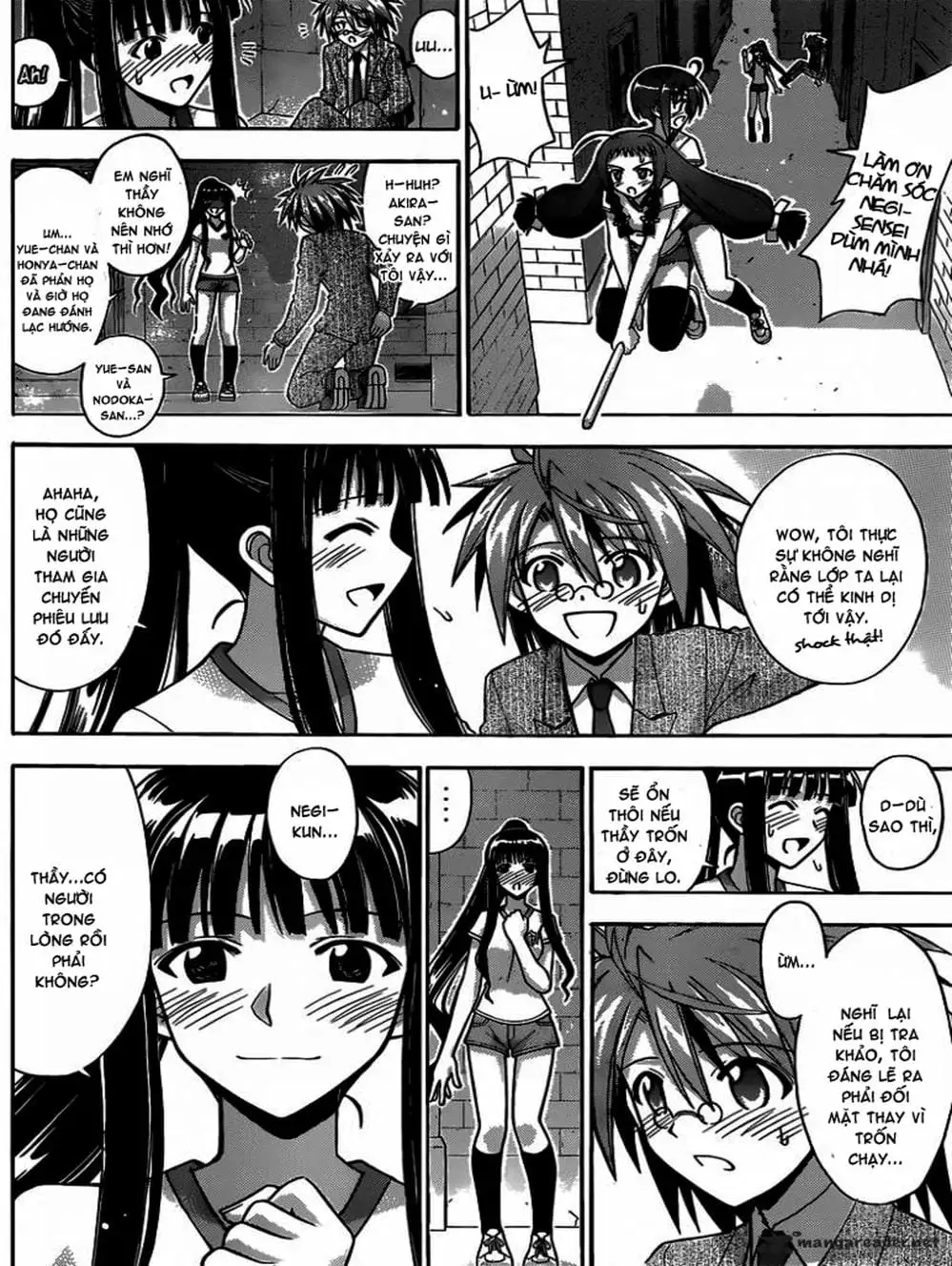 Truyện Tranh Pháp Sư Tí Hon Negima - Mahou Sensei Negima! trang 10