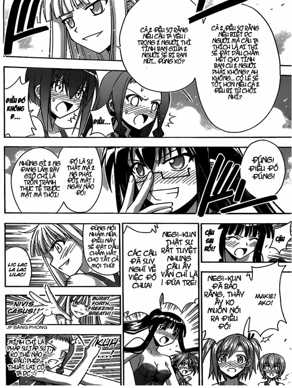 Truyện Tranh Pháp Sư Tí Hon Negima - Mahou Sensei Negima! trang 10
