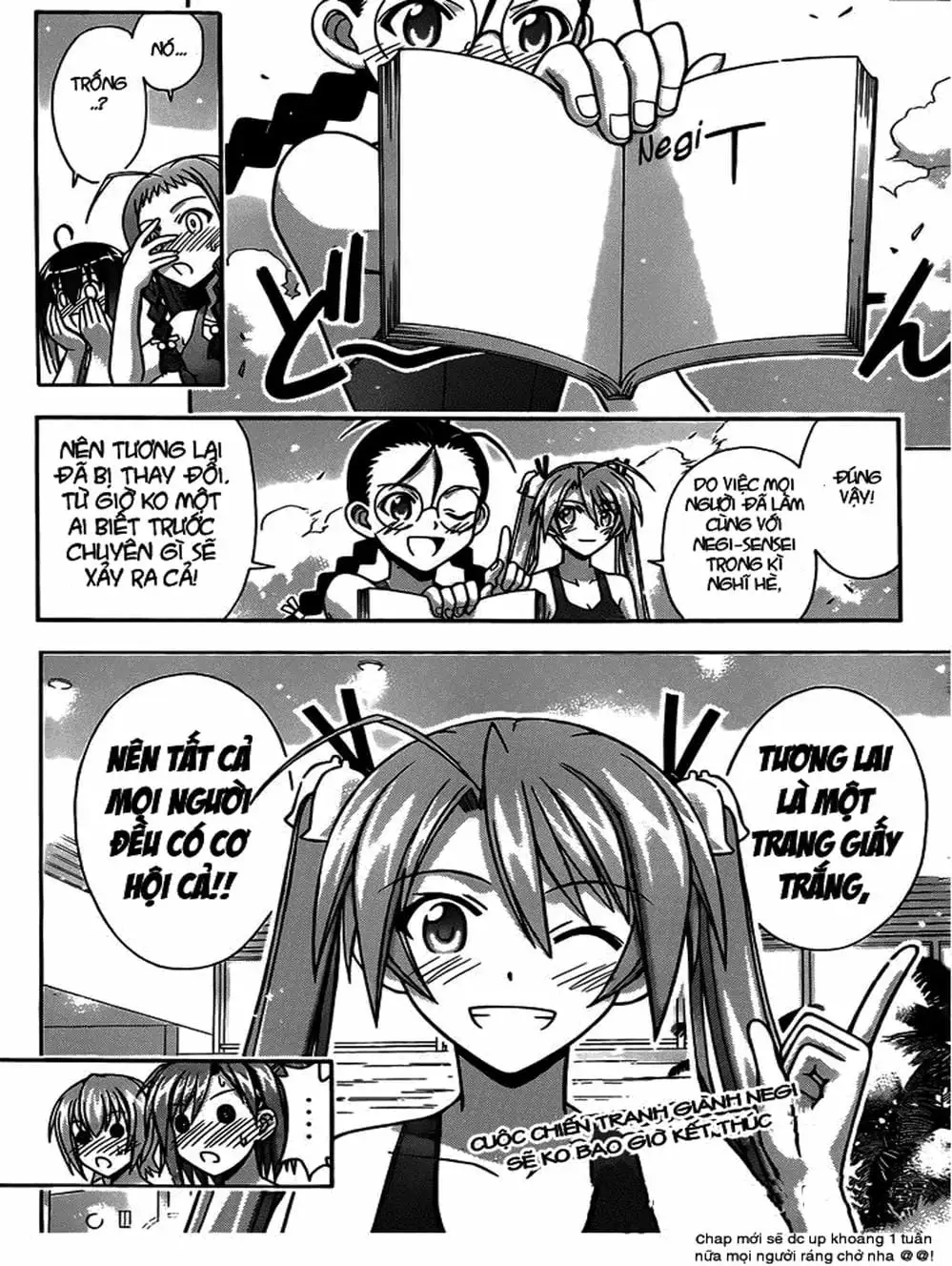 Truyện Tranh Pháp Sư Tí Hon Negima - Mahou Sensei Negima! trang 10