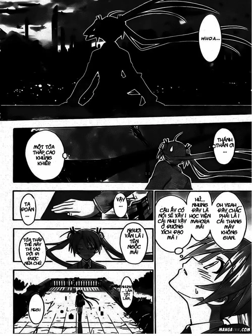 Truyện Tranh Pháp Sư Tí Hon Negima - Mahou Sensei Negima! trang 10