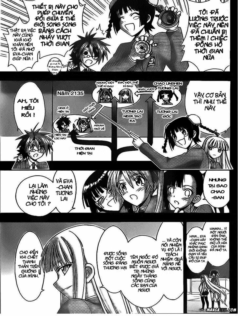 Truyện Tranh Pháp Sư Tí Hon Negima - Mahou Sensei Negima! trang 10