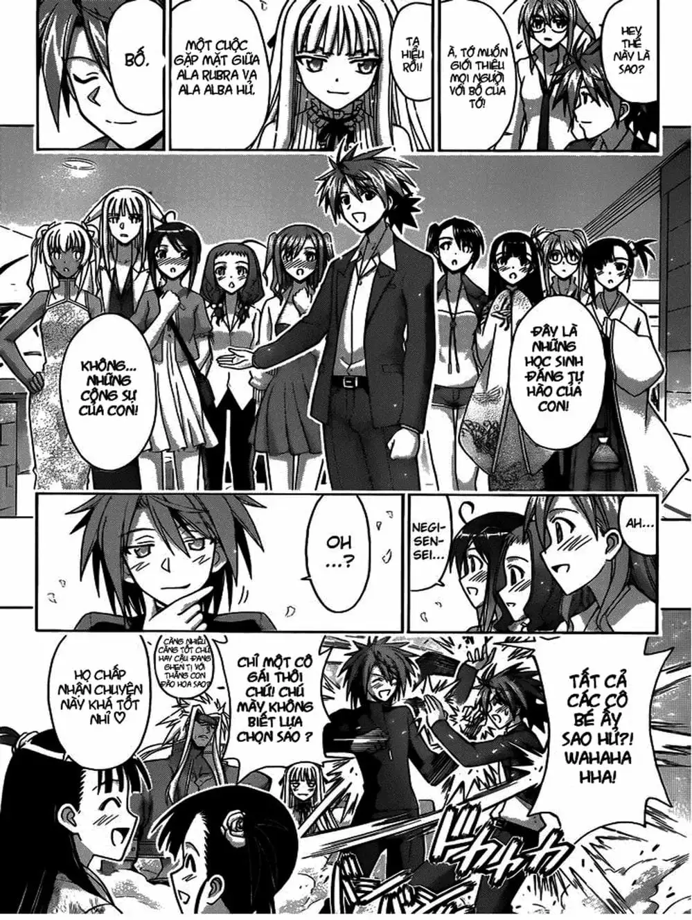 Truyện Tranh Pháp Sư Tí Hon Negima - Mahou Sensei Negima! trang 10