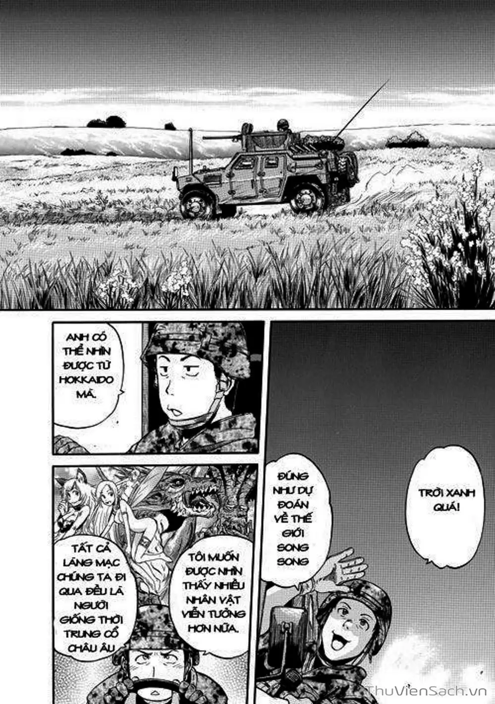 Truyện Tranh Phía Sau Cánh Cổng Bóng Tối Của Hư Không! trang 6