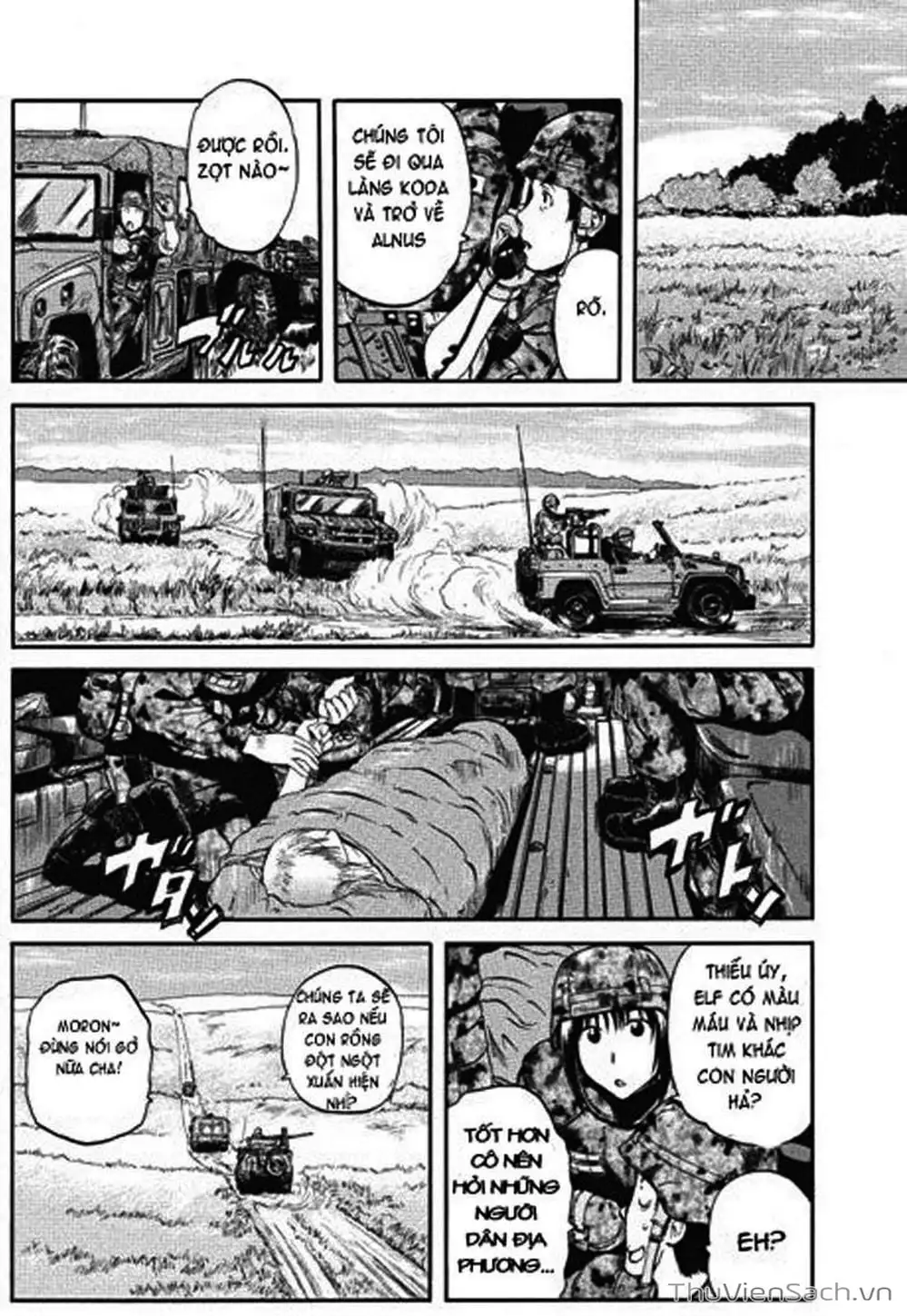 Truyện Tranh Phía Sau Cánh Cổng Bóng Tối Của Hư Không! trang 6