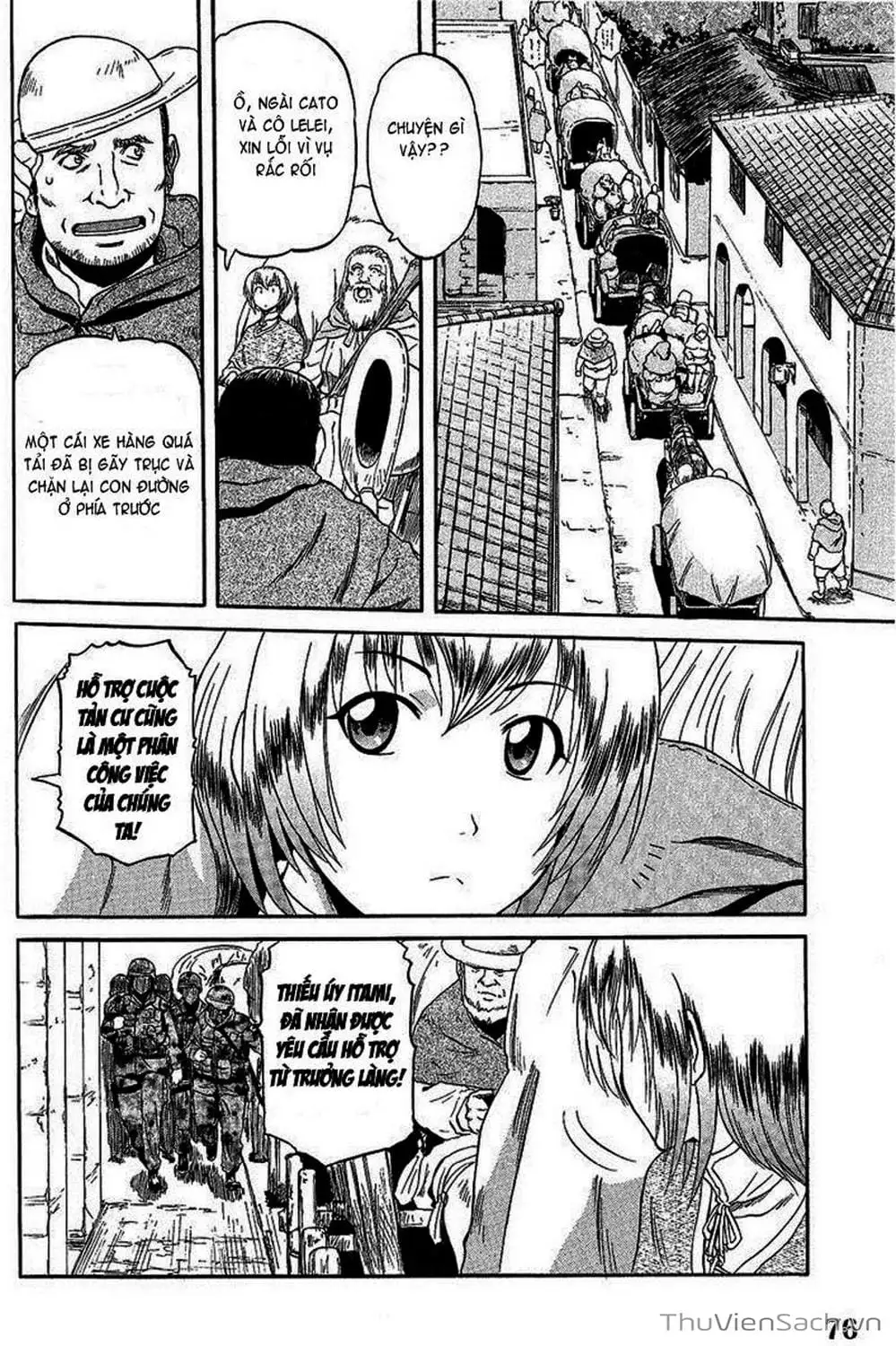 Truyện Tranh Phía Sau Cánh Cổng Bóng Tối Của Hư Không! trang 6