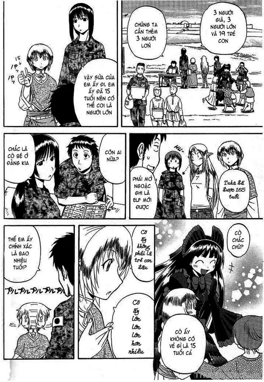 Truyện Tranh Phía Sau Cánh Cổng Bóng Tối Của Hư Không! trang 6