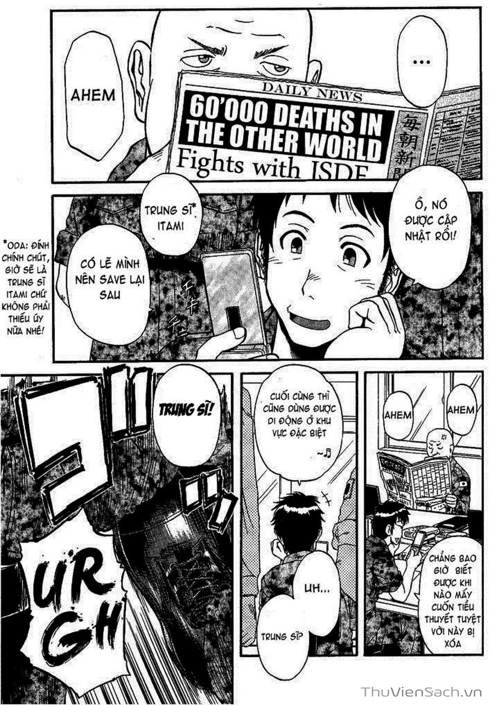Truyện Tranh Phía Sau Cánh Cổng Bóng Tối Của Hư Không! trang 6