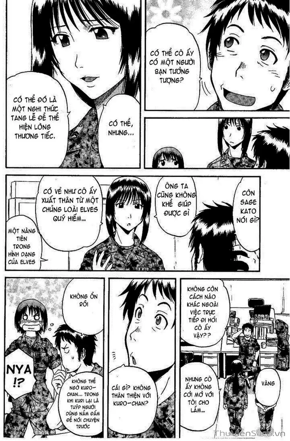 Truyện Tranh Phía Sau Cánh Cổng Bóng Tối Của Hư Không! trang 6